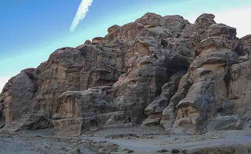99 - Jordania - Little Petra - desfiladero de Siq-al Barid